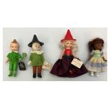 Group Of Miniature Vintage Dolls, Clothes, Madam Alexander And More
