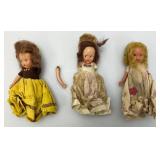 Group Of Miniature Vintage Dolls, Clothes, Madam Alexander And More