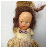 Group Of Miniature Vintage Dolls, Clothes, Madam Alexander And More