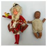 Group Of Miniature Vintage Dolls, Clothes, Madam Alexander And More