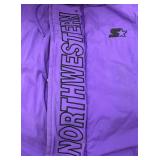 Vintage NORTHWESTERN University STARTER Jacket Size Large