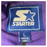 Vintage NORTHWESTERN University STARTER Jacket Size Large