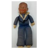 1910-1915 Old Sailor Doll 10"