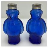 Large Lot Of Vintage Colbalt Blue Glass Bottles And More