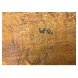 Vintage Wood Hand Carved Walleye Folk Art Wall Hanging 24"