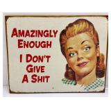 Misc. Tin Advertisement Signs Most 12" x 16"