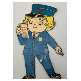 Misc. Vintage Advertisement Signs Including CAMPBELL