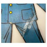 Misc. Vintage Advertisement Signs Including CAMPBELL