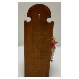 Vintage Wooden And Metal Wall Hanging Match Holders Including Folk Art And More