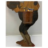 Vintage Wooden And Metal Wall Hanging Match Holders Including Folk Art And More