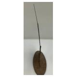 Misc Vintage Collectible Metal Items Including Popcorn Cooker, Horseshoe Puzzle And More