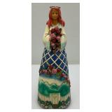 JIM SHORE "Guardian Of The Garden And Flowers" Angel Figurine 9"