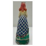 JIM SHORE "Guardian Of The Garden And Flowers" Angel Figurine 9"