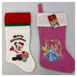 Misc. Vintage Christmas Items And Collectibles  Including Mickey Mouse, Cinderella And More