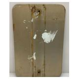 Vintage No Parking This Side Of Street Reflective Aluminum Sign 12" x 18"