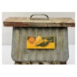 Vintage Coca Cola Adorned Folk Art Bird House 12" x 12" x 7"