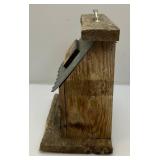 Vintage Coca Cola Adorned Folk Art Bird House 12" x 12" x 7"