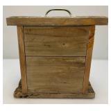 Vintage Coca Cola Adorned Folk Art Bird House 12" x 12" x 7"