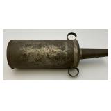Super RARE Galvanized Sausage Stuffer