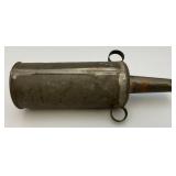 Super RARE Galvanized Sausage Stuffer