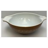 Vintage PYREX Cinderella Bowl Woodland Brown Large Nesting/Mixing Bowl