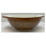 Vintage PYREX Cinderella Bowl Woodland Brown Large Nesting/Mixing Bowl