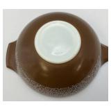 Vintage PYREX Cinderella Bowl Woodland Brown Large Nesting/Mixing Bowl