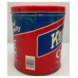 Misc.. Vintage Advertisement Tins Including KEMPS Ice Cream, Red Dot Popcorn And More
