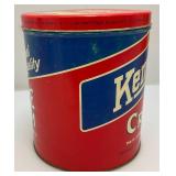 Misc.. Vintage Advertisement Tins Including KEMPS Ice Cream, Red Dot Popcorn And More