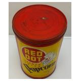 Misc.. Vintage Advertisement Tins Including KEMPS Ice Cream, Red Dot Popcorn And More