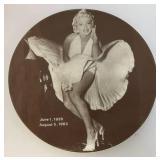 Vintage Bustier Lamp, Fdlower Handbag And Marilyn Monroe Items Misc. Vintage Tobbacco Tins And More