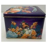 Vintage Collectible Joe Camel Poker Chip And Playing Card Set In Original Tin