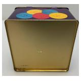 Vintage Collectible Joe Camel Poker Chip And Playing Card Set In Original Tin