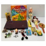 Misc. Toys And Games Some Vintage Including Marbles And More