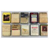 Large Group Of Vintage 8 Track Tapes And Cd