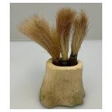 Super Rare Unique Trench Art Darts With Horsehair & Bone Holder