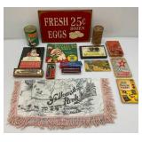 Misc. Vintage Collectibles Including POPEYE Spinach Can And More