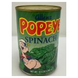 Misc. Vintage Collectibles Including POPEYE Spinach Can And More