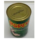 Misc. Vintage Collectibles Including POPEYE Spinach Can And More