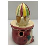 Vintage Japan Ceramic Clown Reamer Juicer Pitcher