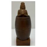 Vintage Proud Hawaiian Hand Carved Adult Novelty Item