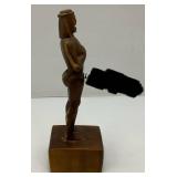 Vintage Proud Hawaiian Hand Carved Adult Novelty Item