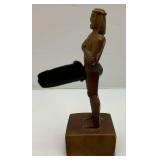 Vintage Proud Hawaiian Hand Carved Adult Novelty Item