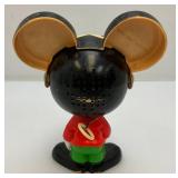 1976 Pull String Talking Animated Mickey Mouse (Works) 7"