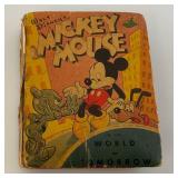 Misc. Mickey Mouse Collectibles Including 1948 Little Big Book And More