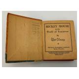 Misc. Mickey Mouse Collectibles Including 1948 Little Big Book And More