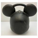 RARE Vintage Alladin Mickey Mouse Head Lunchbox With Thermos