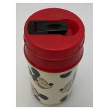 RARE Vintage Alladin Mickey Mouse Head Lunchbox With Thermos