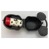 RARE Vintage Alladin Mickey Mouse Head Lunchbox With Thermos