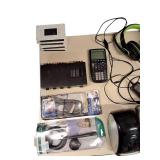 Electronic Lot with alittle of everything from Brother Label printer, Logistic headset & more  **See pictures
